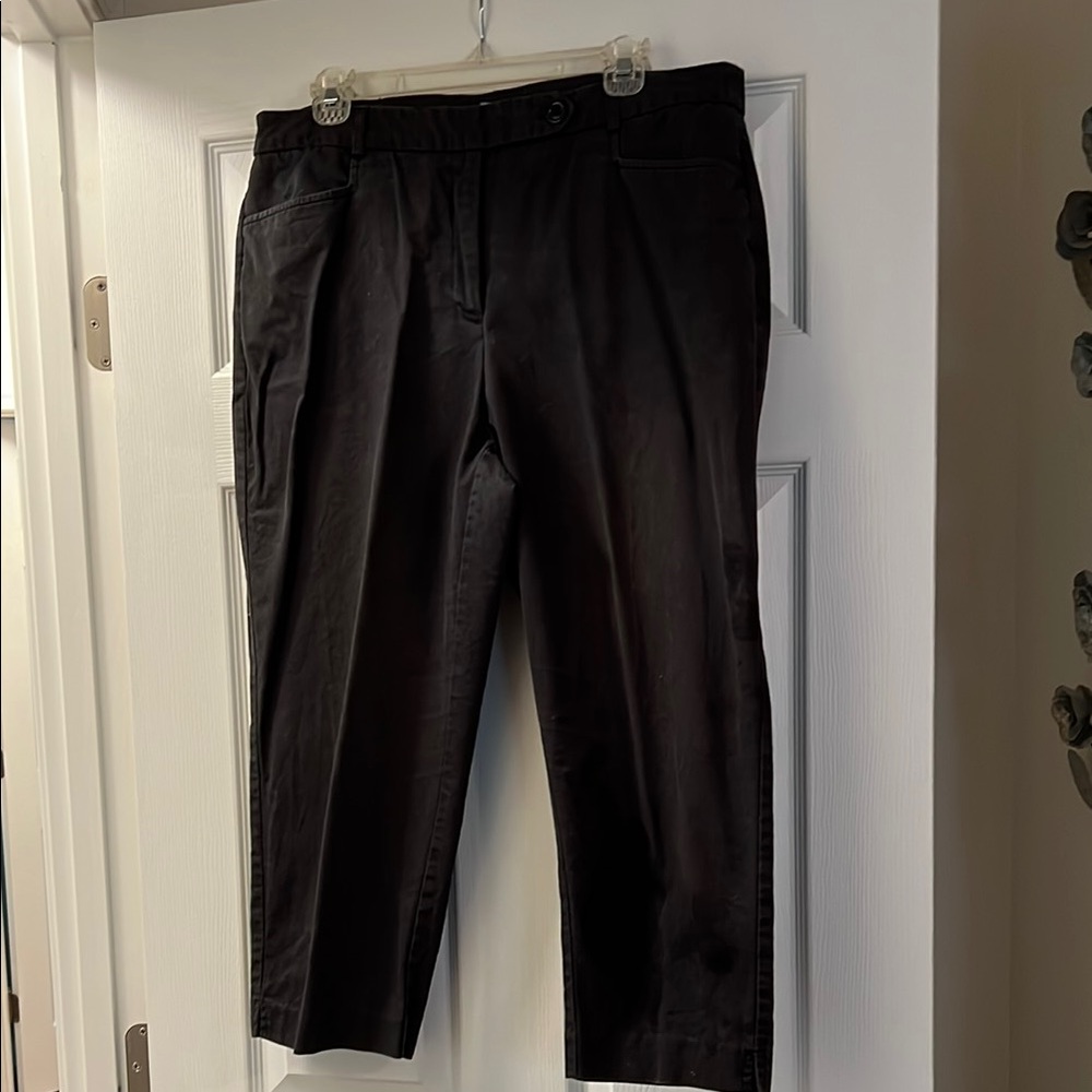 Women’s Black Capris, Counterparts, sz 14